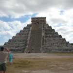 Climbing the Castillo @ Chichen Itza [Repost]