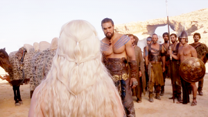 Daenerys Targaryen's new husband, Khal Drogo